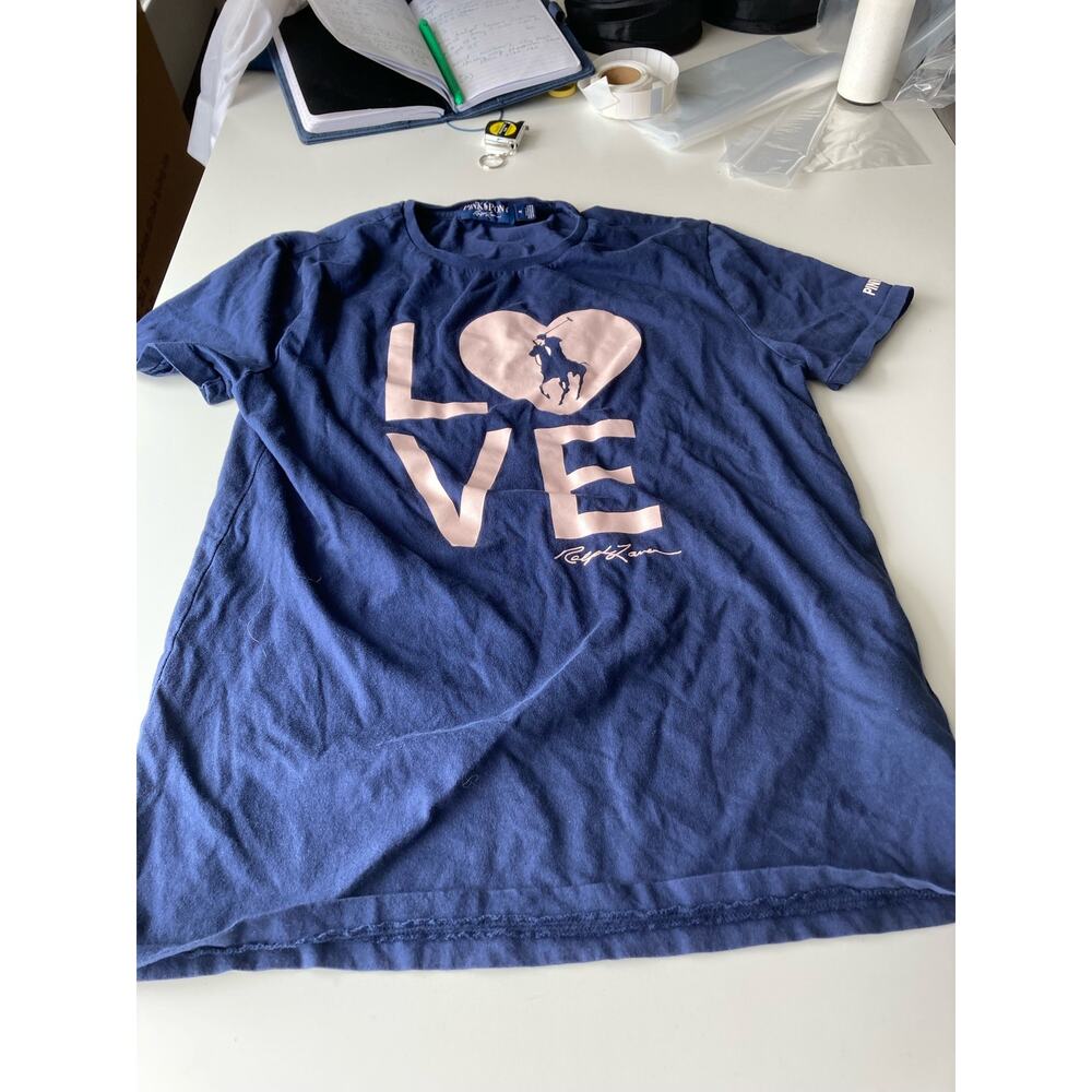 Polo Ralph Lauren limited pink pony t shirt size medium